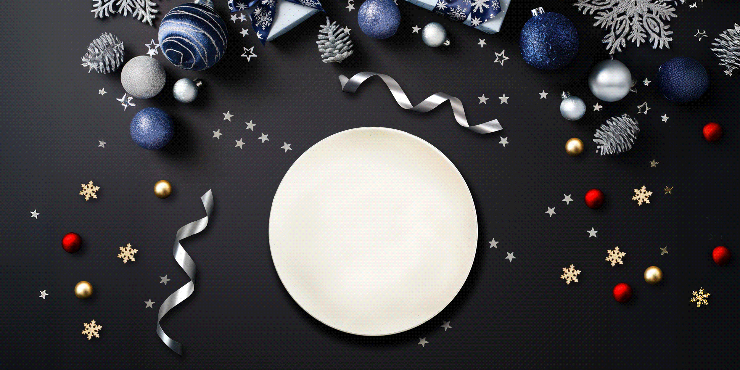 A celebratory feast plate of roasted chicken