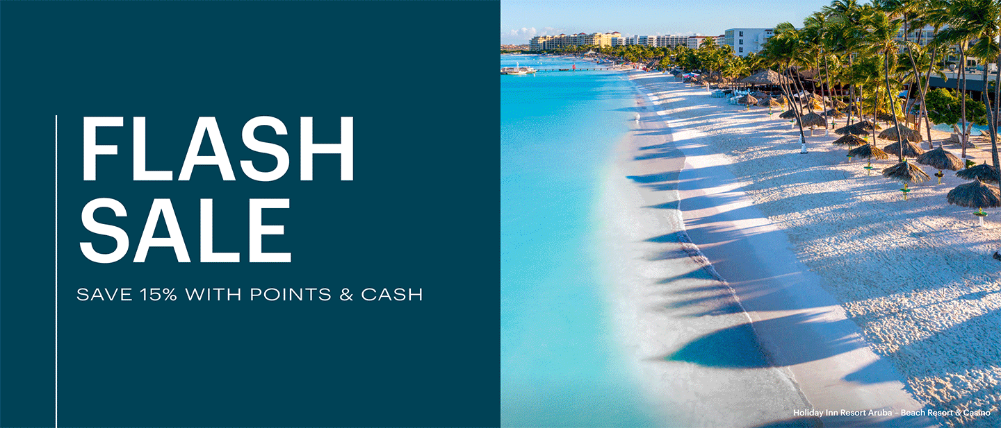 Flash Sale: Save 15% with Points & Cash
