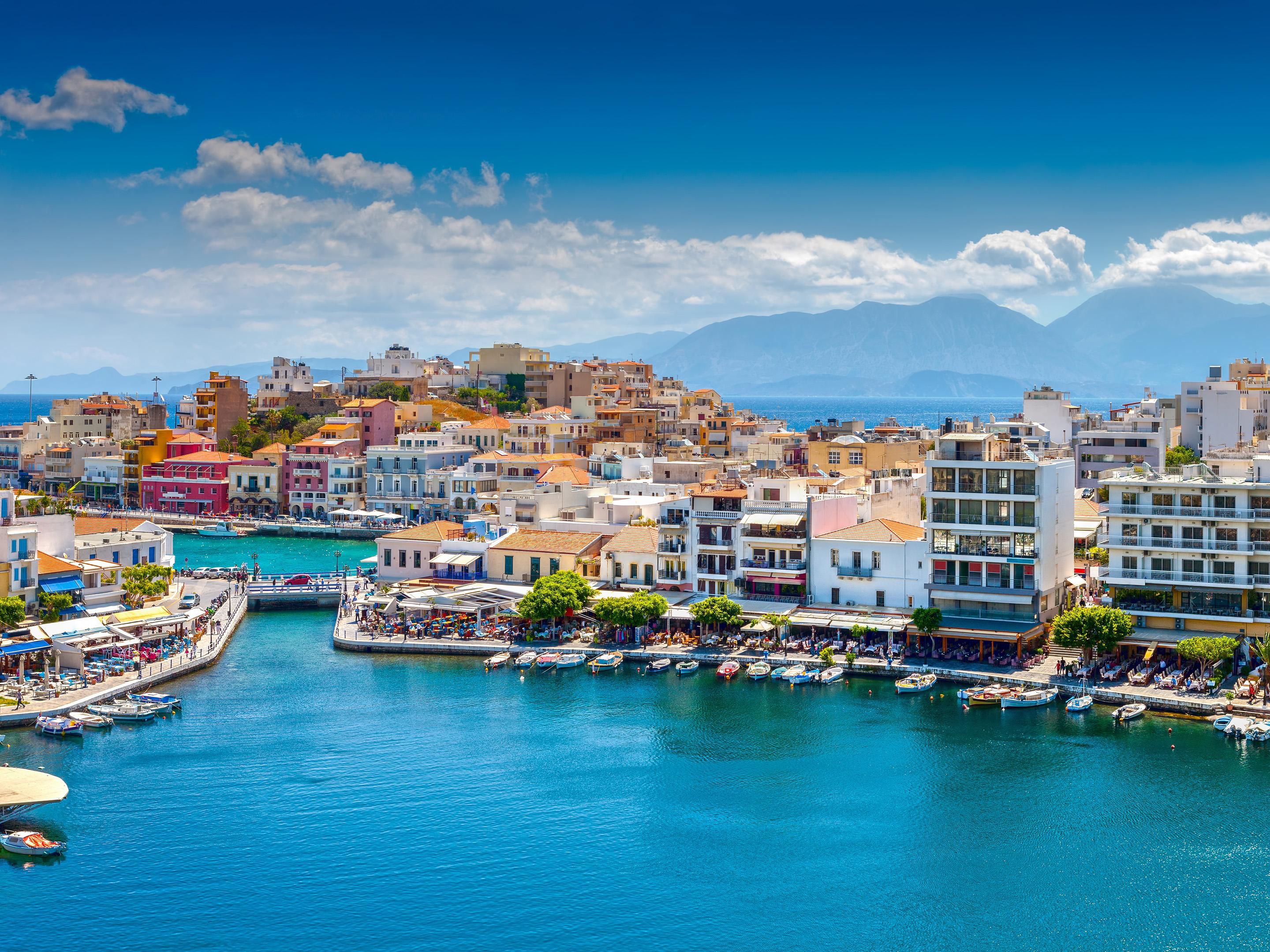 The charming coastal town of Agios Nikolaos is rich in beauty.