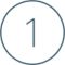 number 1 icon