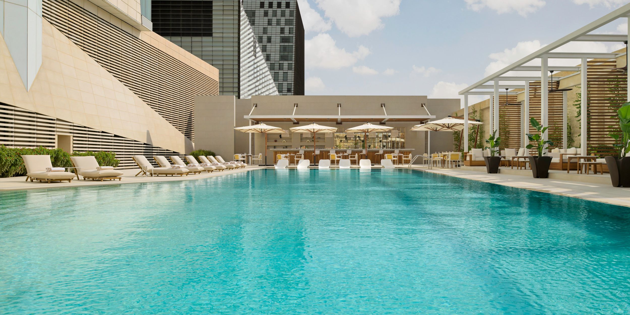 Swimming pool at Kimpton KAFD Riyadh