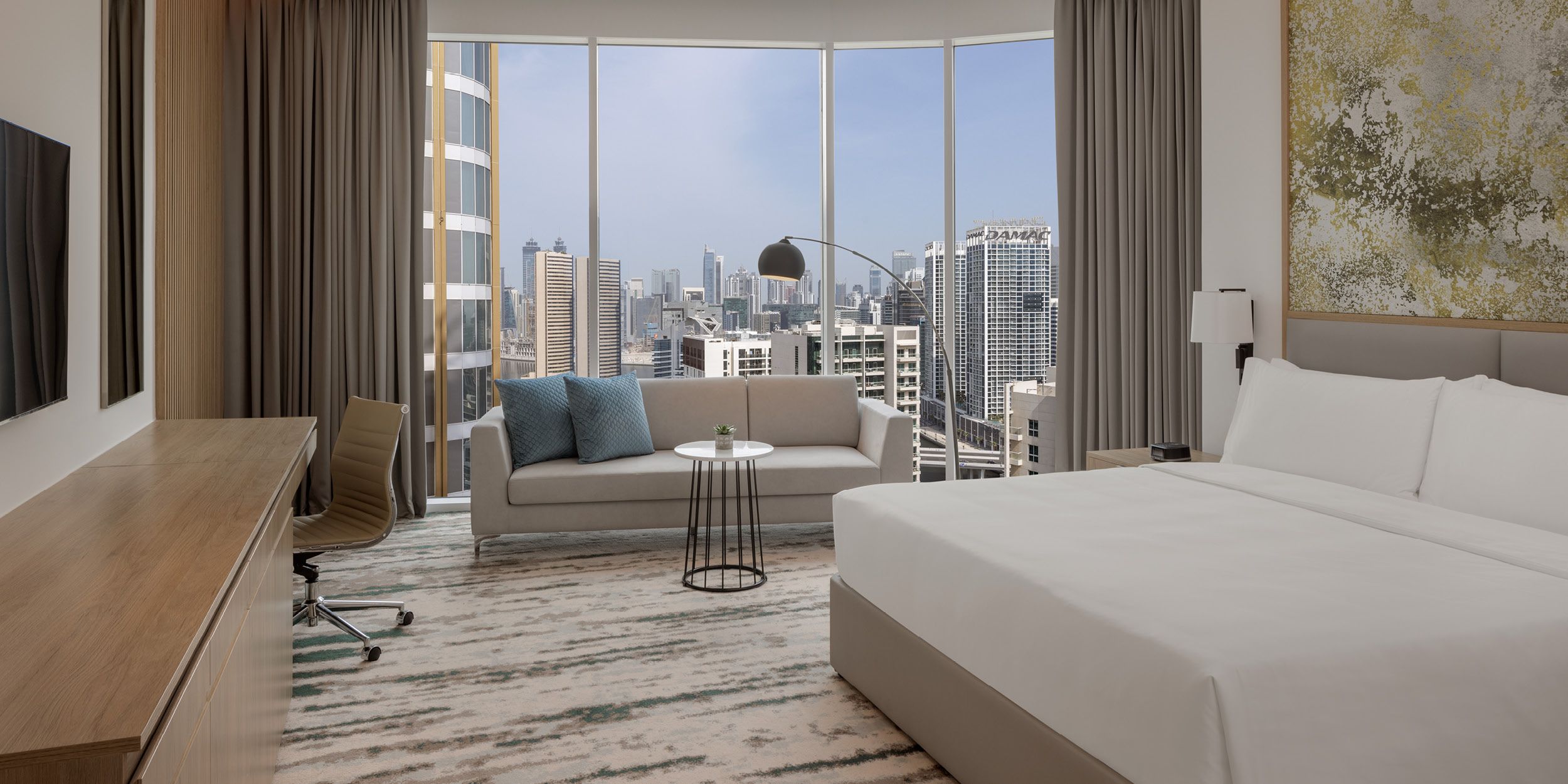 Room with city view at Holiday Inn Dubai Business Bay