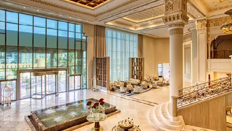 Grand lobby at InterContinental Al Ahsa