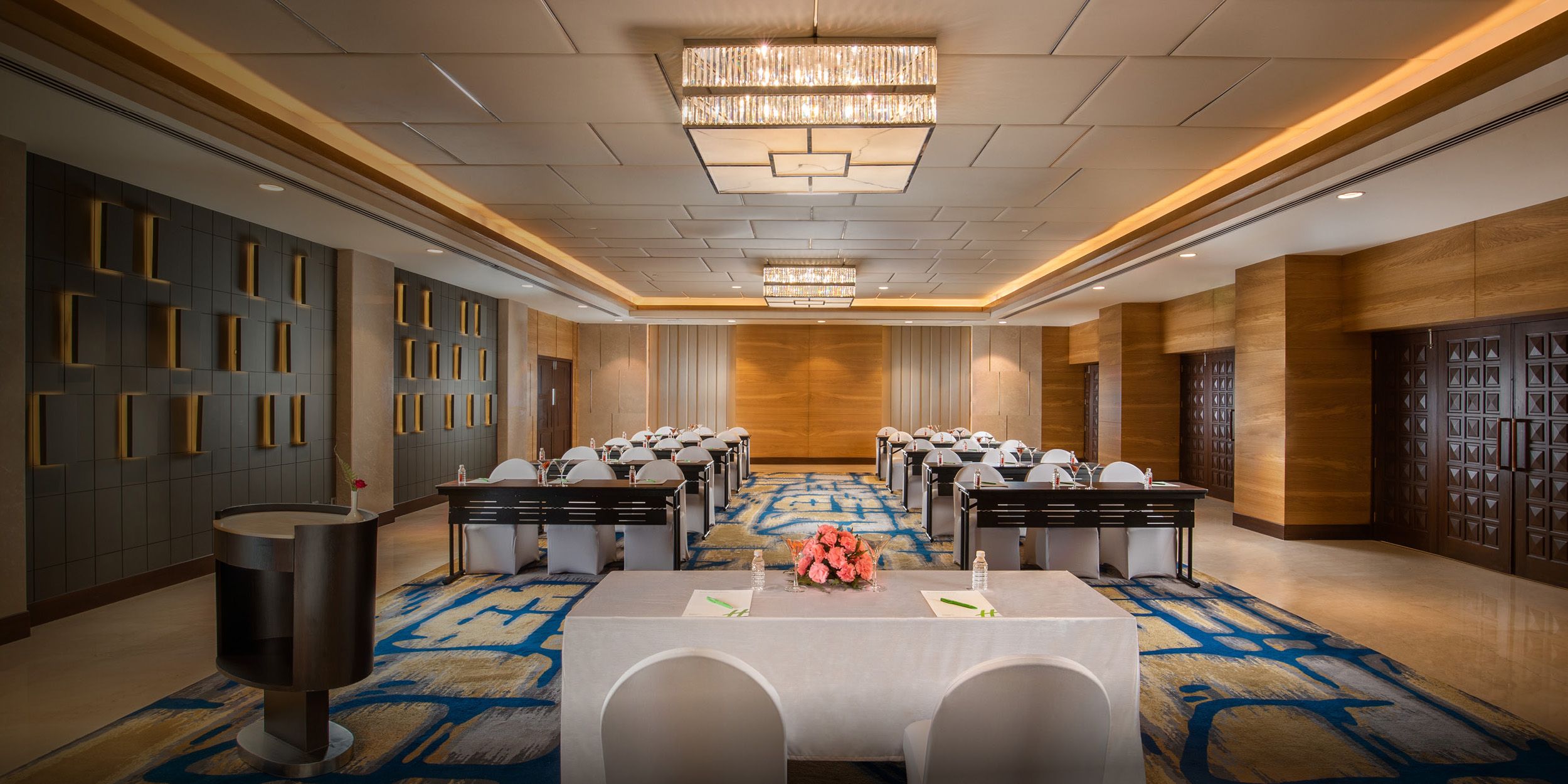 A carousel of IHG hotels with meeting rooms