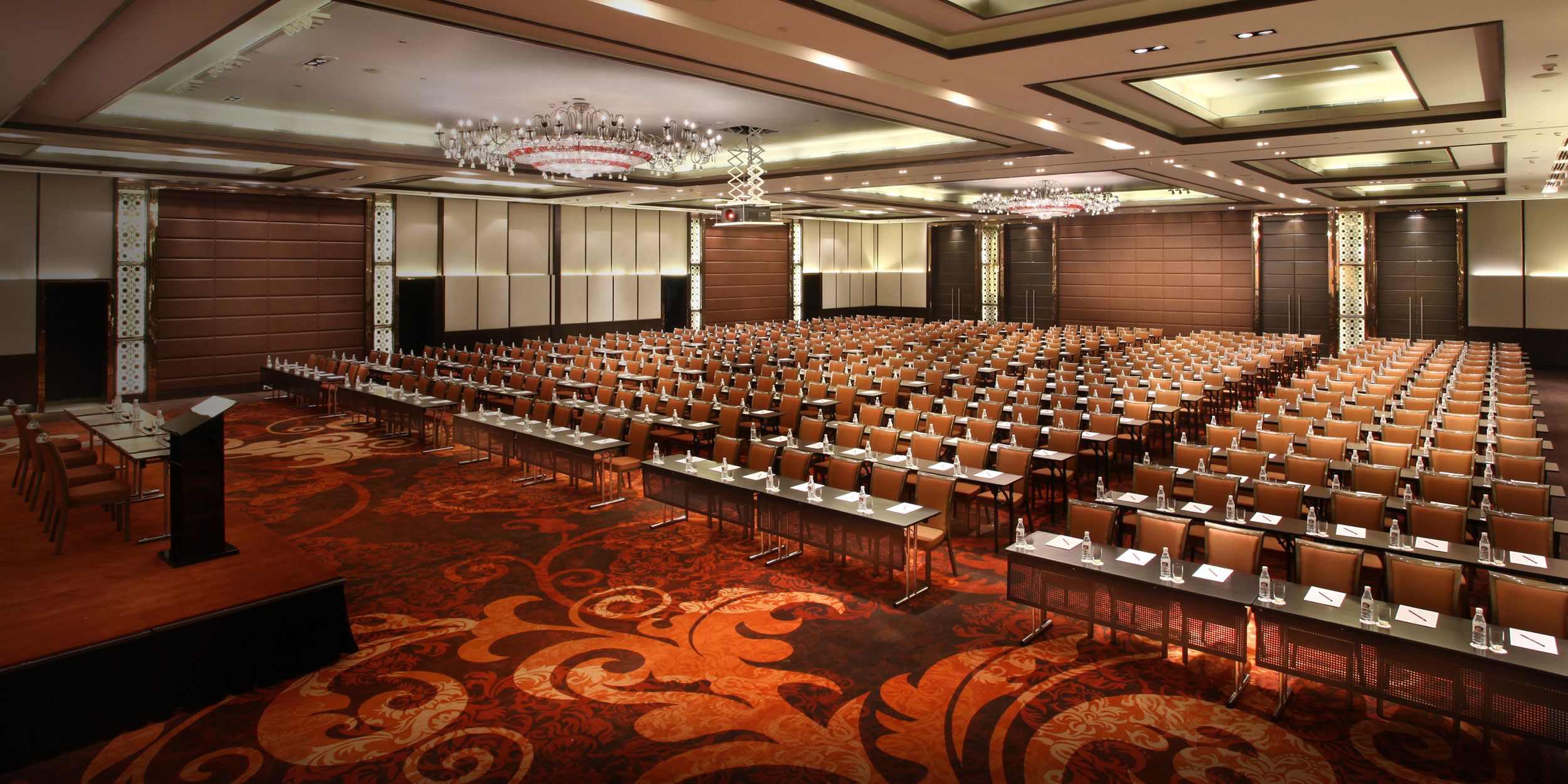 A carousel of IHG hotels with meeting rooms