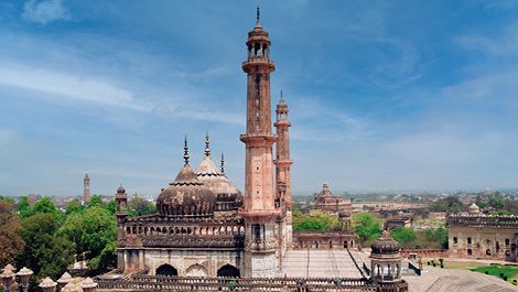 Landmarks in Lucknow