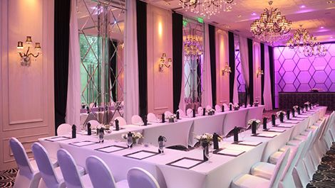 An indoor banquet hall in Mumbai