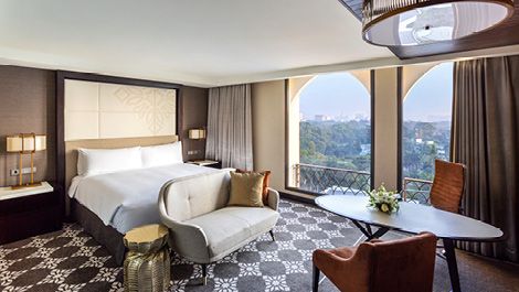 Room with city view at InterContinental Dhaka