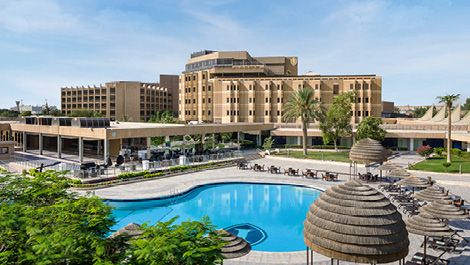 Pool view at InterContinental Riyadh