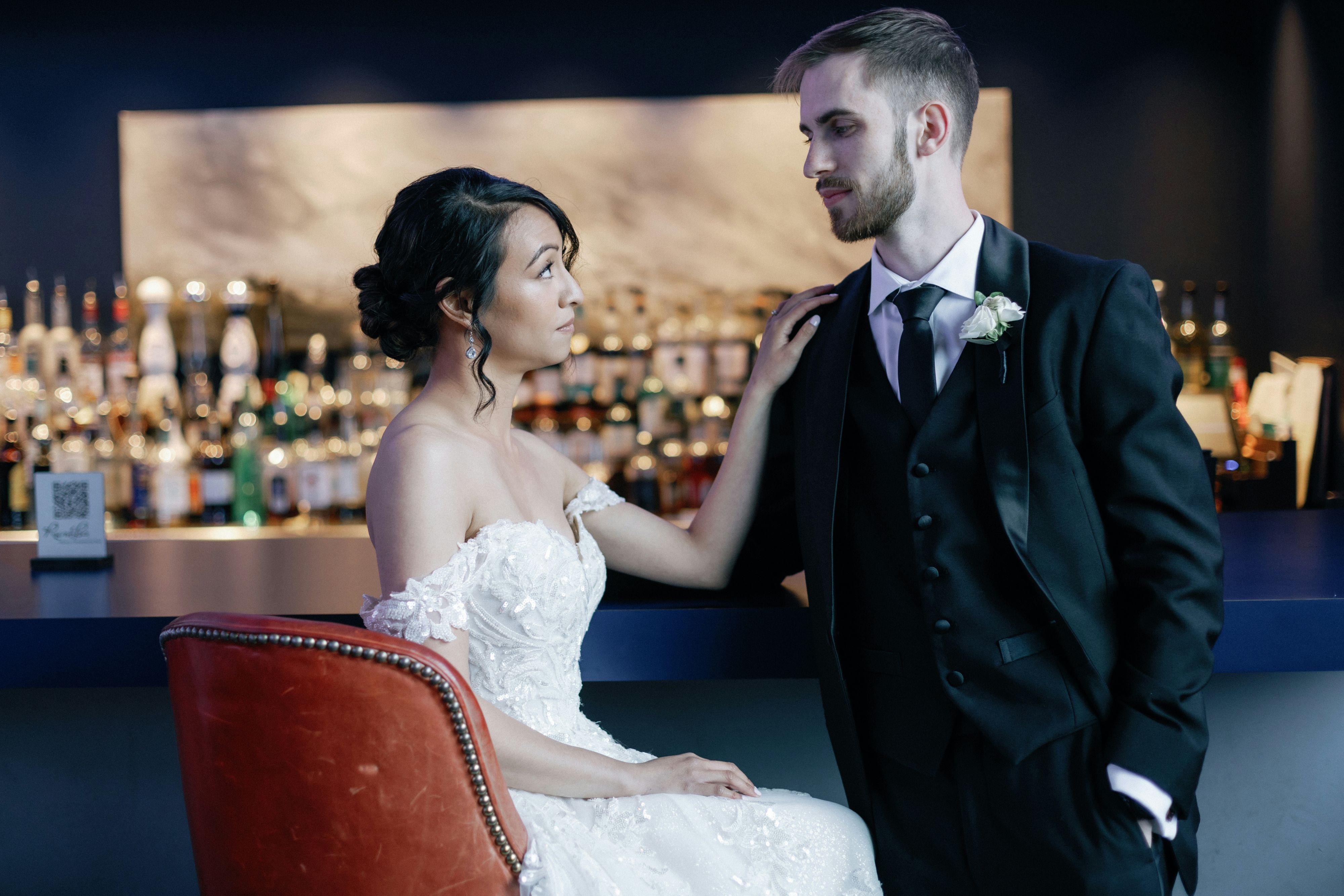 bride and groom