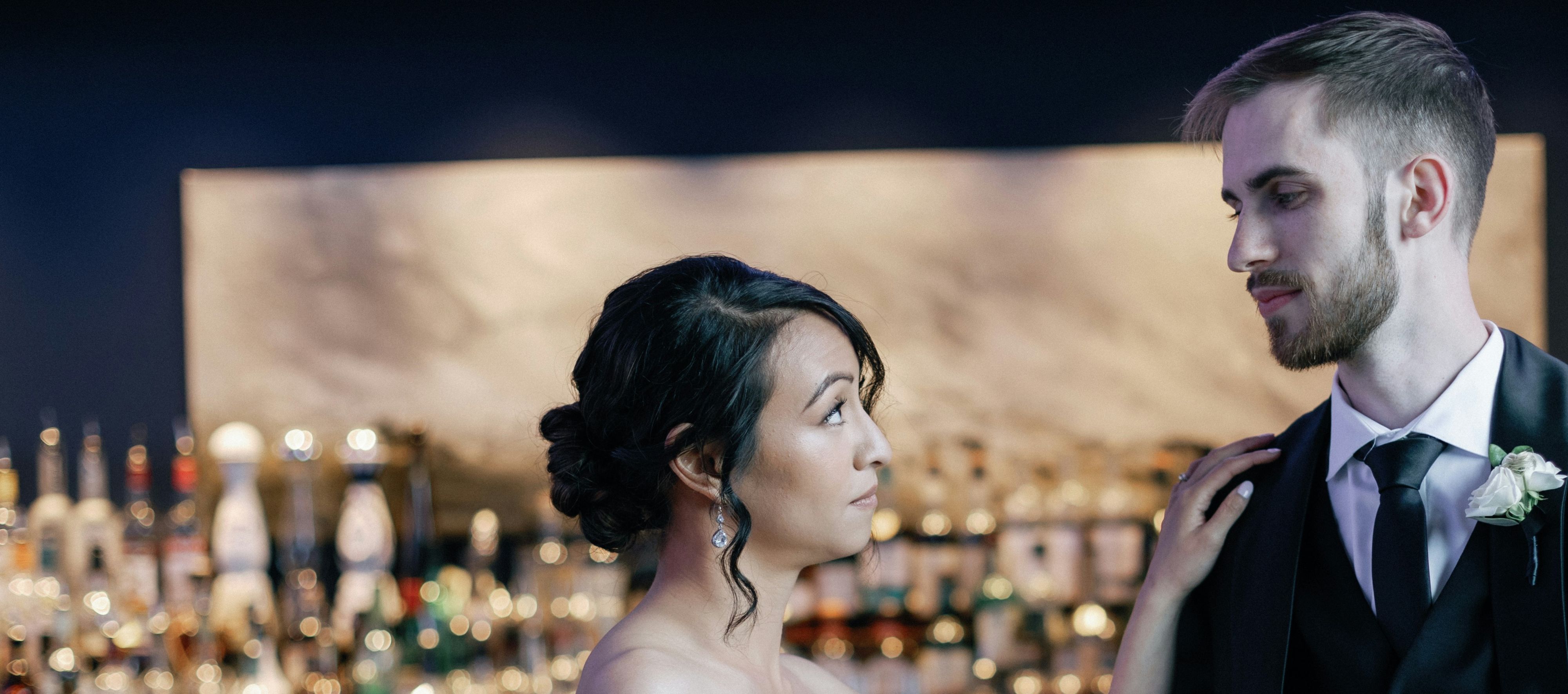 bride and groom