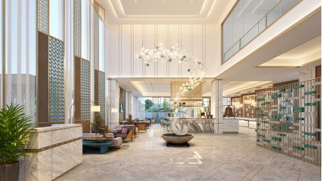 Lobby at Crowne Plaza Kathmandu Pulchowk