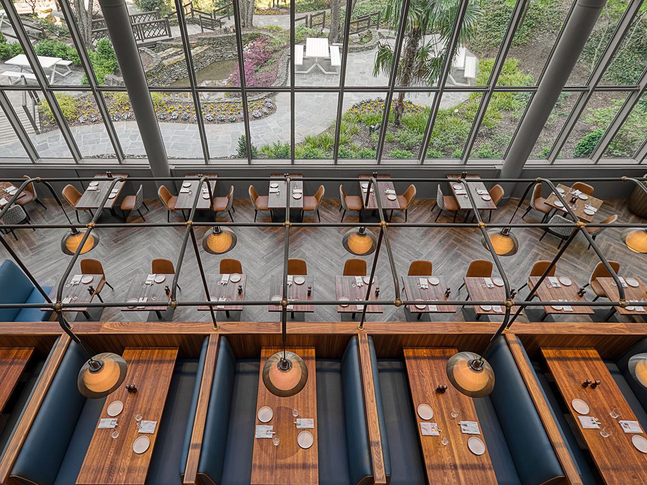 View of Parkwoods from above