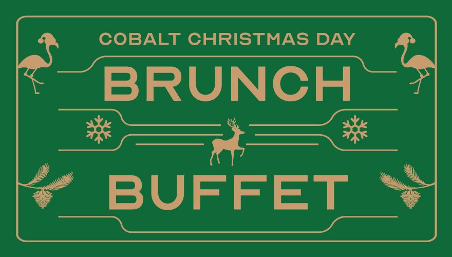 Graphic displaying Christmas Day 2022 Brunch Buffet