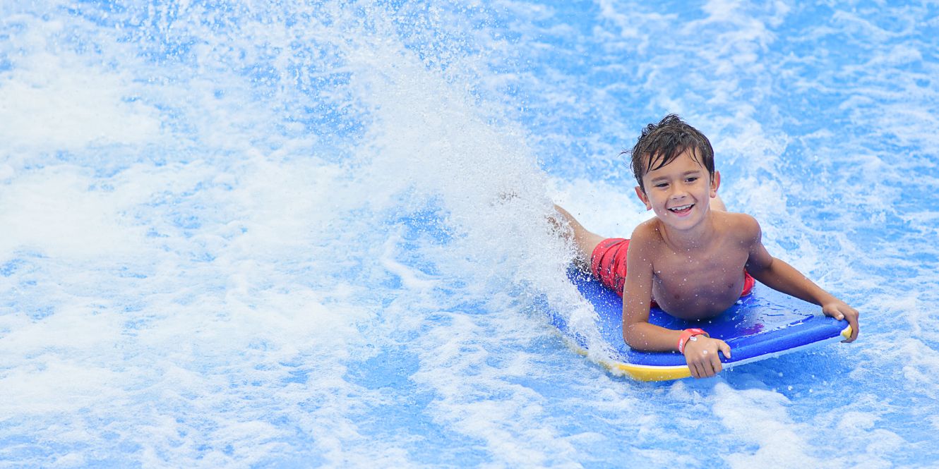 Surf and Splash waterpark slides