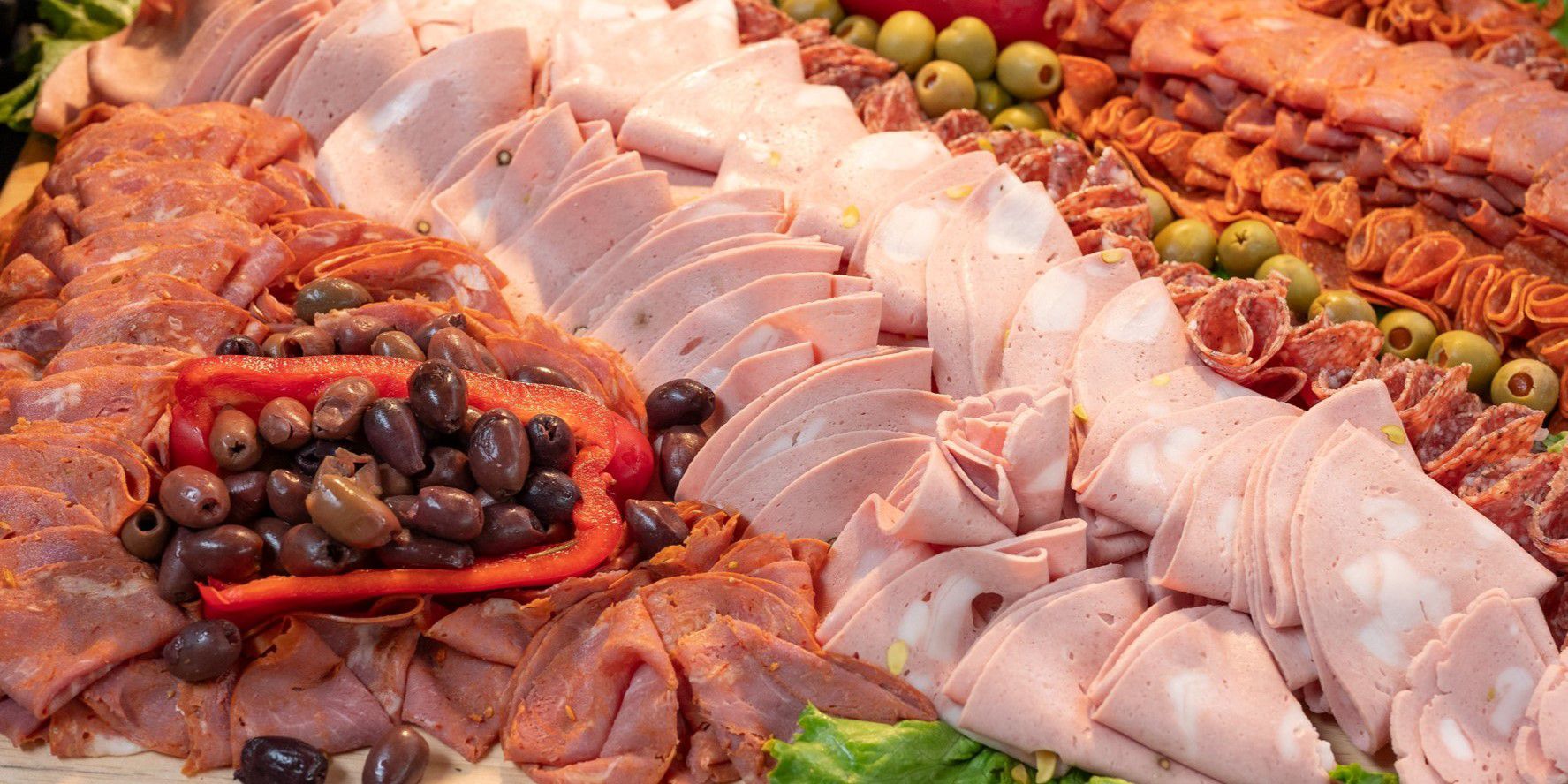 deli meat board