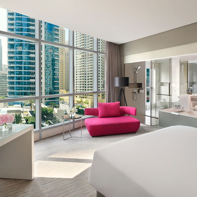 Image of a room at InterContinental Dubai Marina with city views
