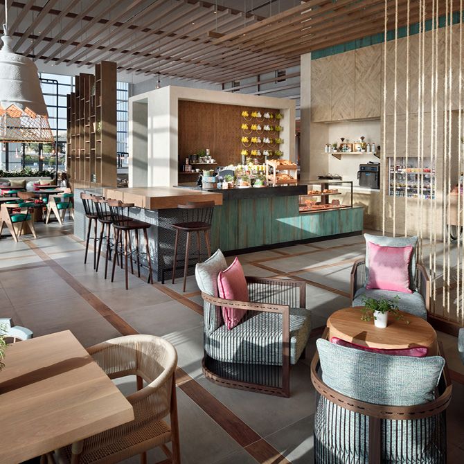 Image of a restaurant at Holiday Inn Dubai Festival City