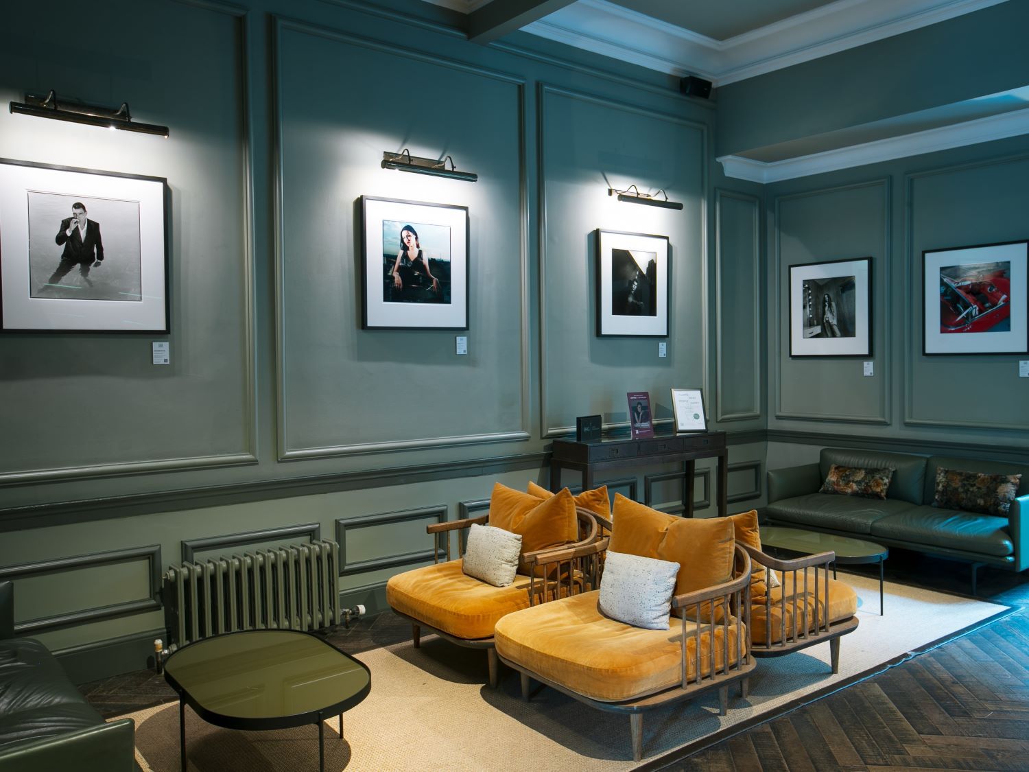 Gallery exhibition at Kimpton Charlotte Square