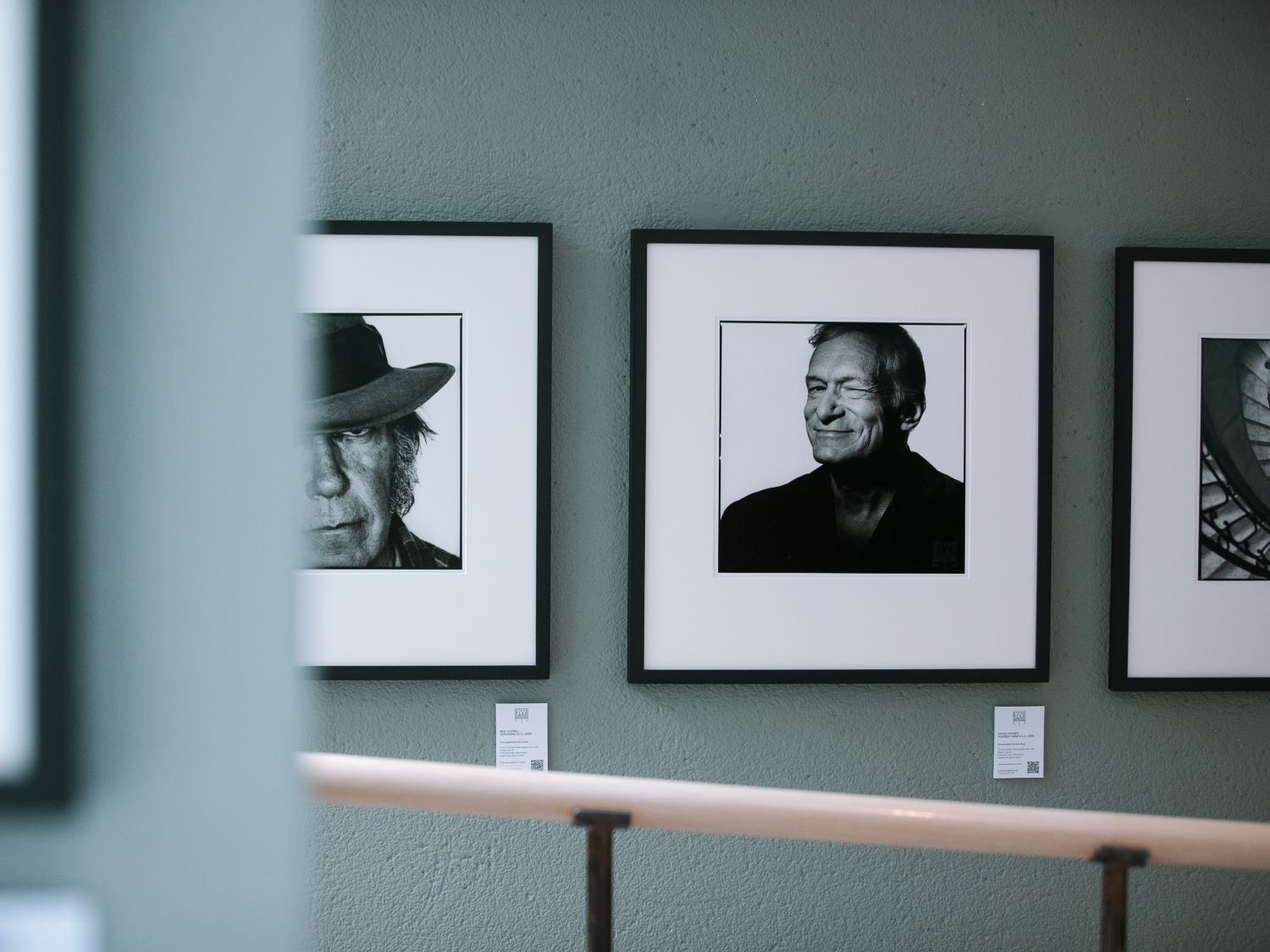 Steve Read's Photography Exhibition - multiple photographs displayed on a wall