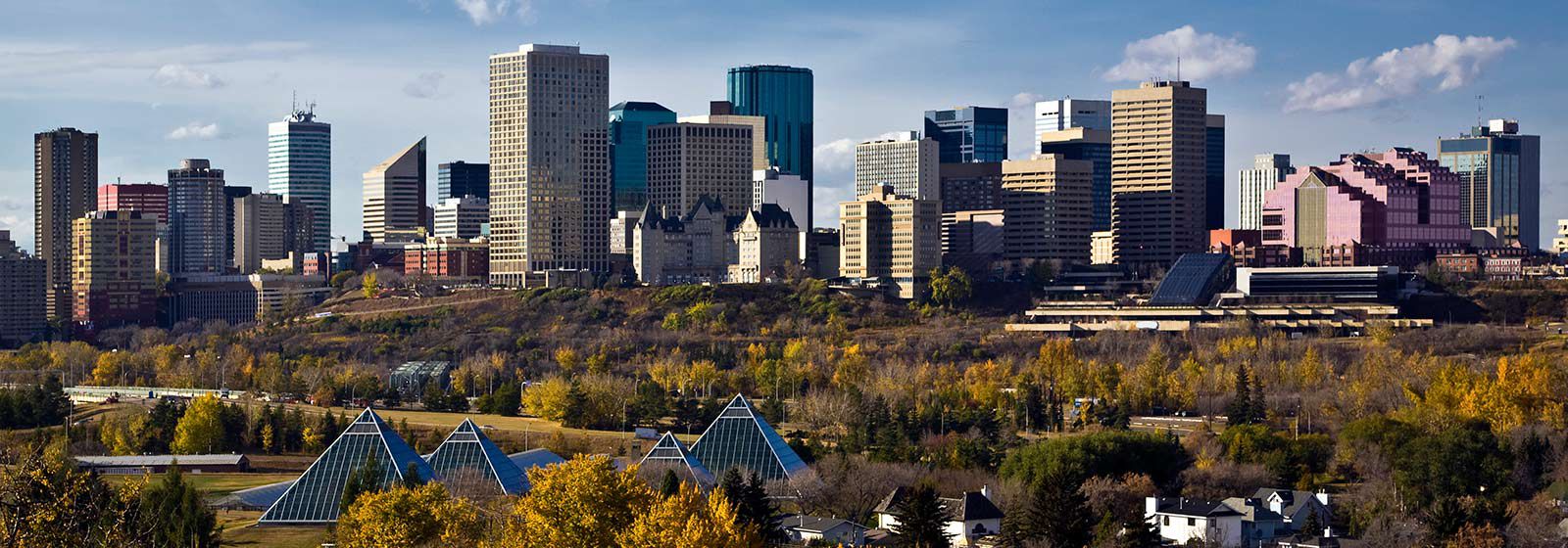 Skyline of Edmonton