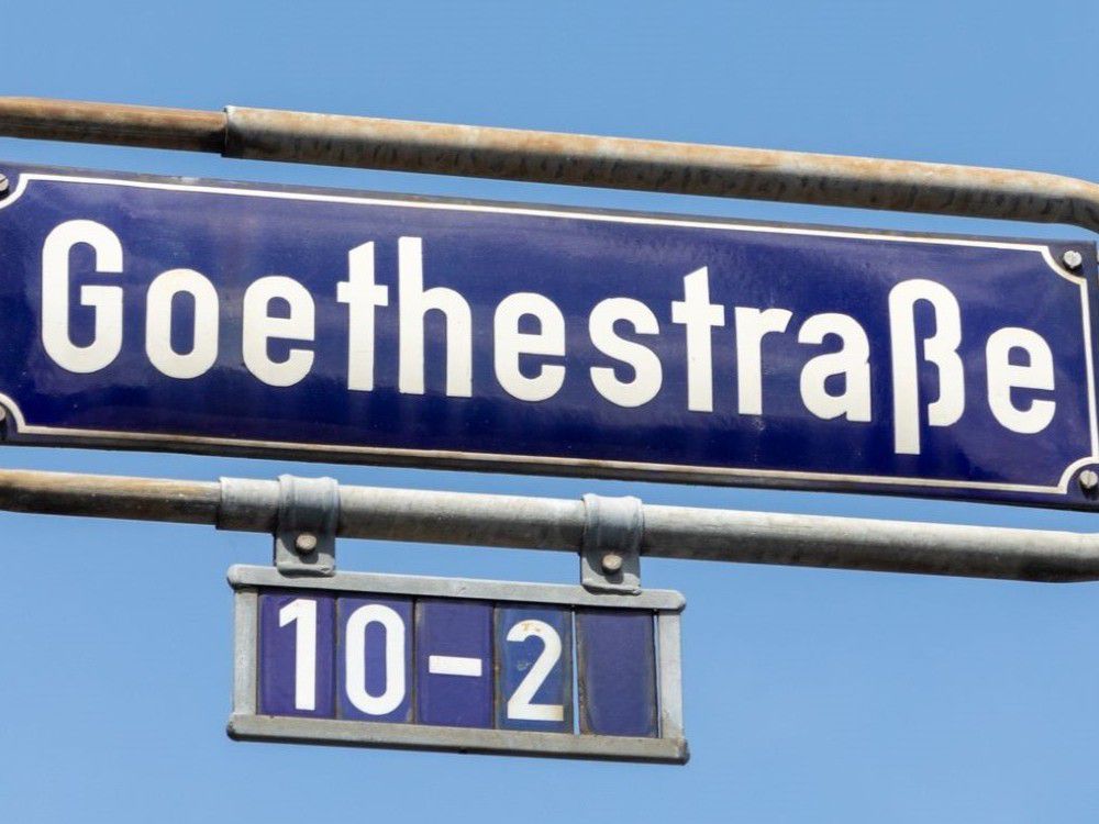goethestrasse sign