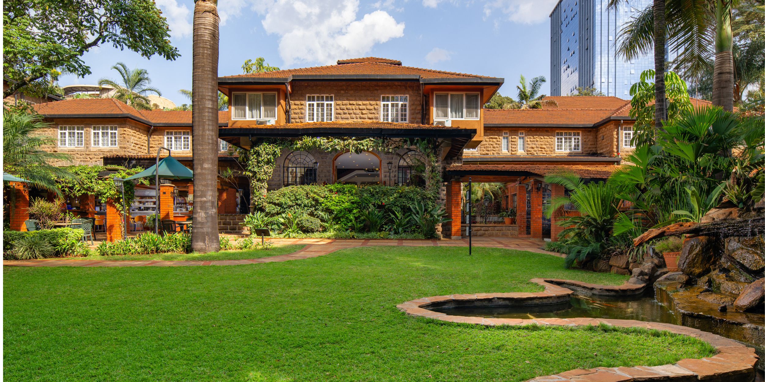 Façade of Fairview Hotel Nairobi, Vignette Collection