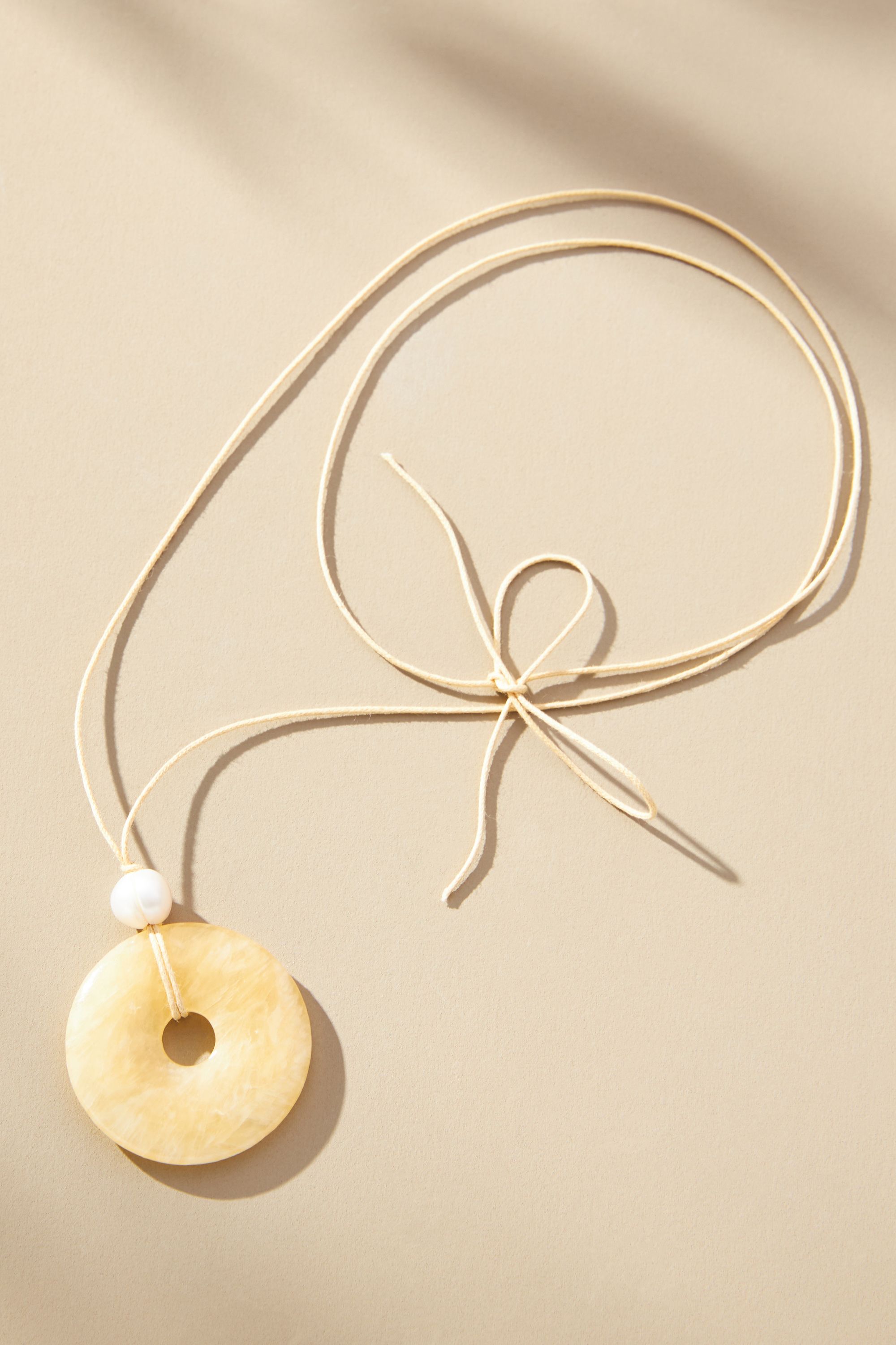 Circle Pendant Necklace  Anthropologie Taiwan - Women's Clothing,  Accessories & Home