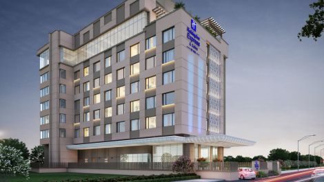 Façade of Holiday Inn Express & Suites Pokhara