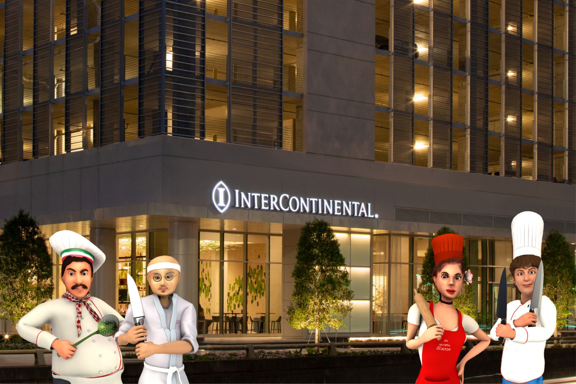 Le Petit Chef at InterContinental Houston