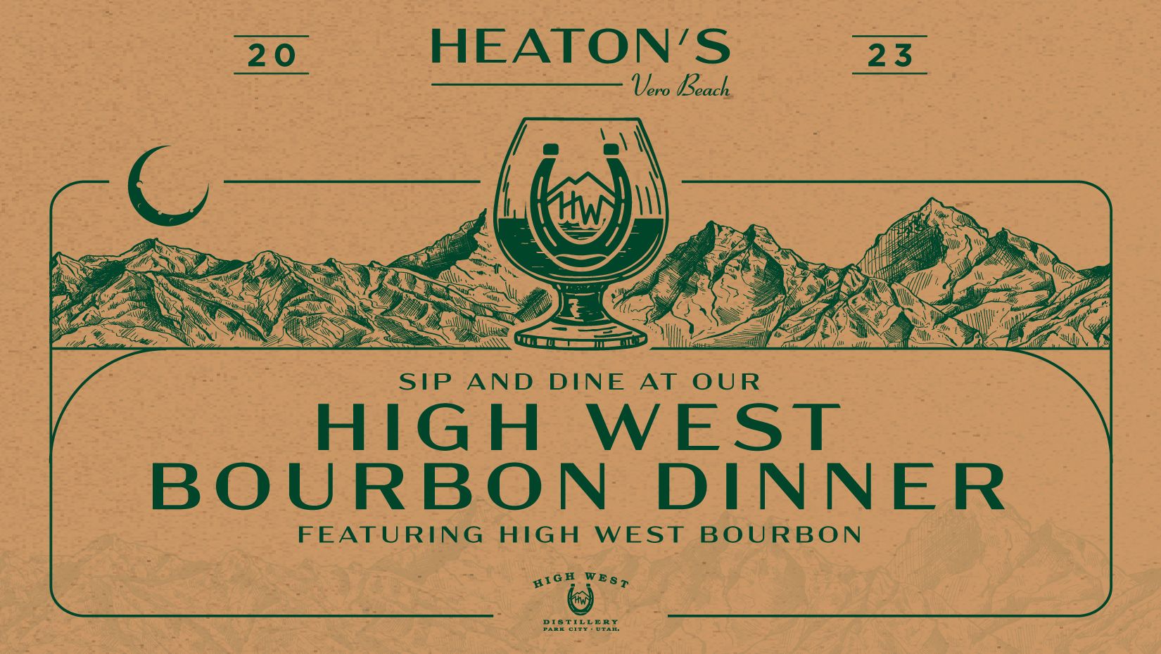 heaton's high west dinner