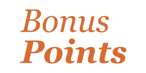 Bonus points