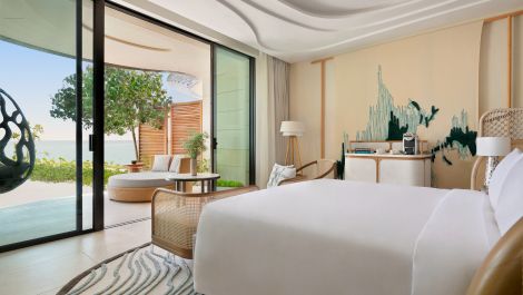 Red Sea facing bedroom at InterContinental The Red Sea Resort