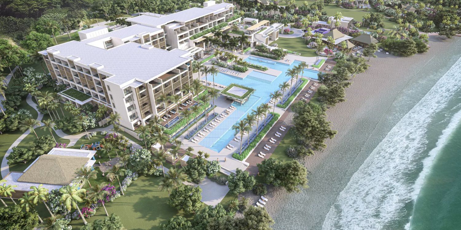 Topdown view of InterContinental Grenada from above