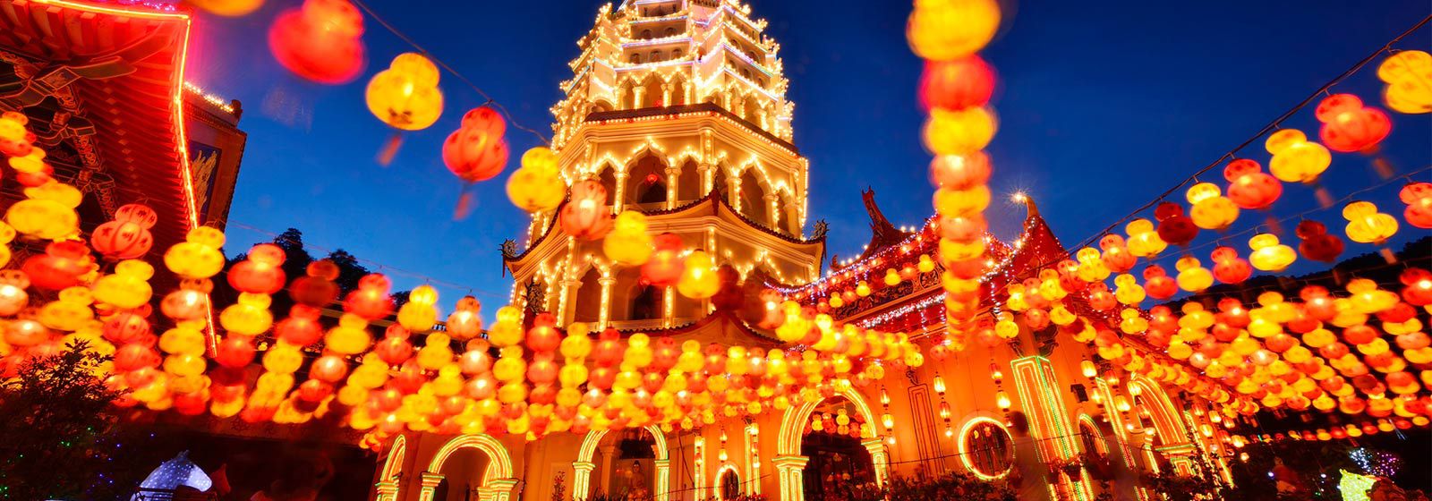 View of Kek Lok Si Temple