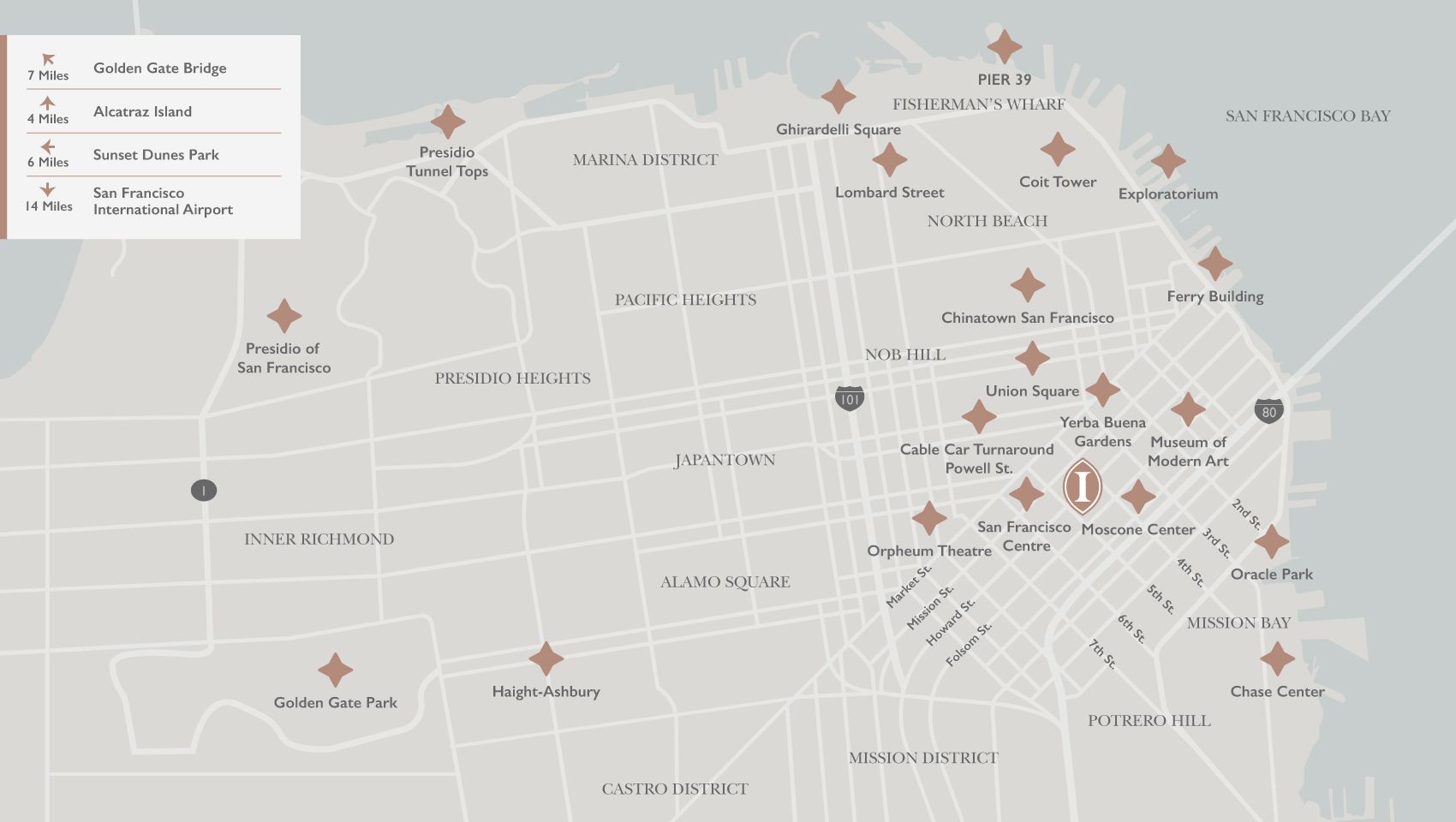 Map of San Francisco