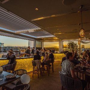 Relax, dine, and toast to spectacular views.