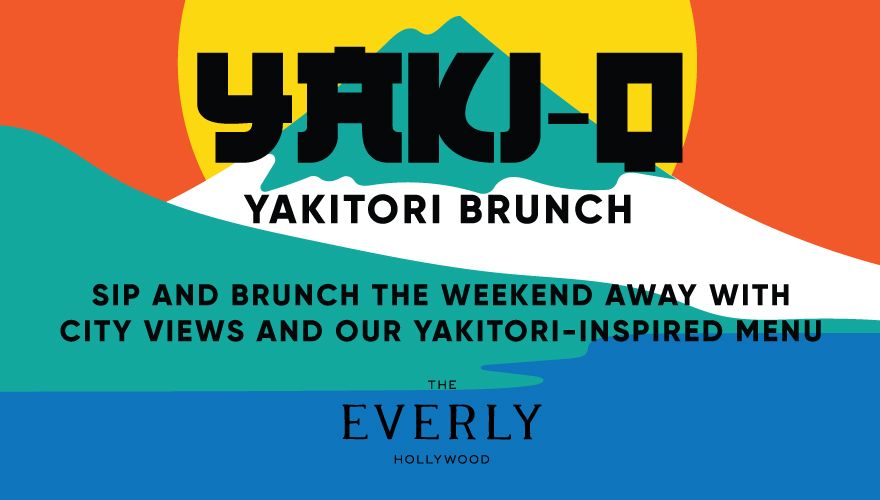 sip and brunch the weekend away with city views and our yakitori-inspired menu
