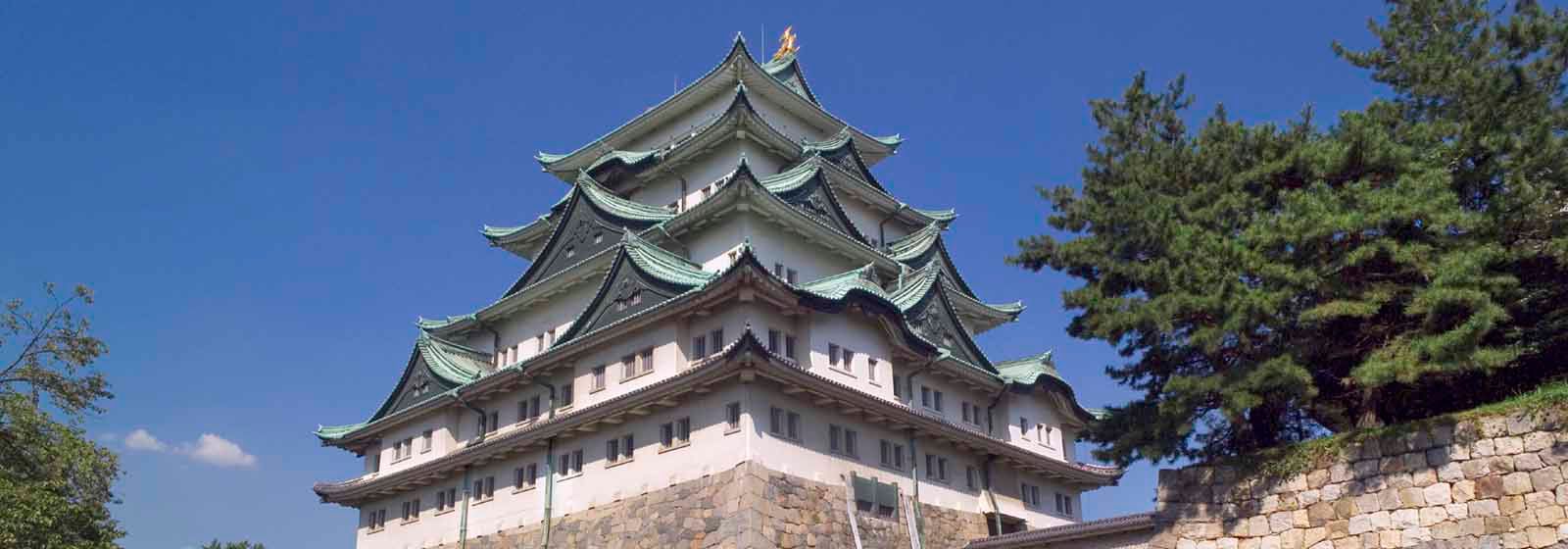 View of Nagoya Castle main keep