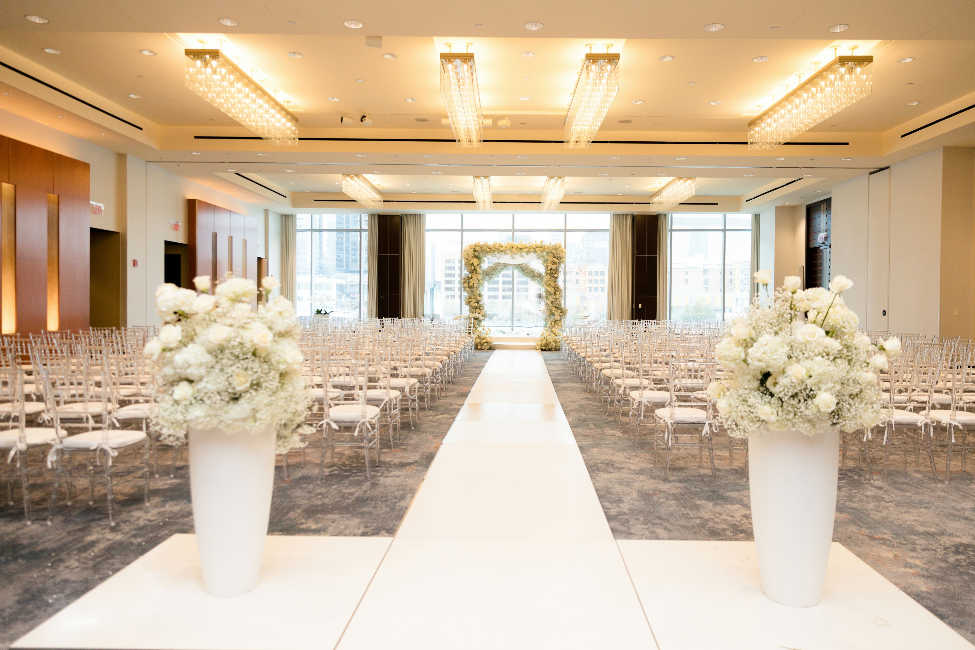 Enjoy our versatile ballroom, suited to fit your needs