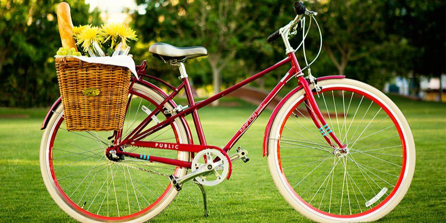 kimpton bike with basket