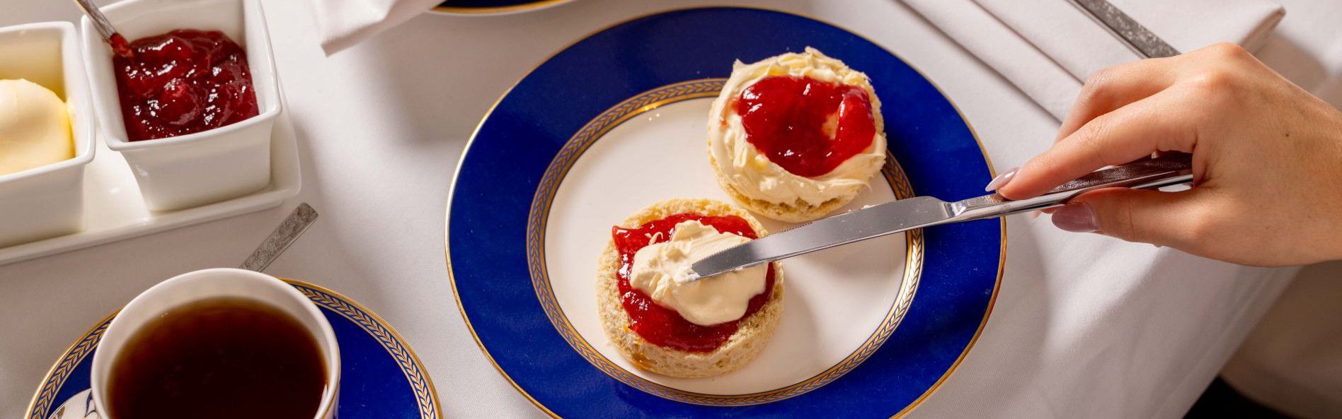scones at afternoon tea