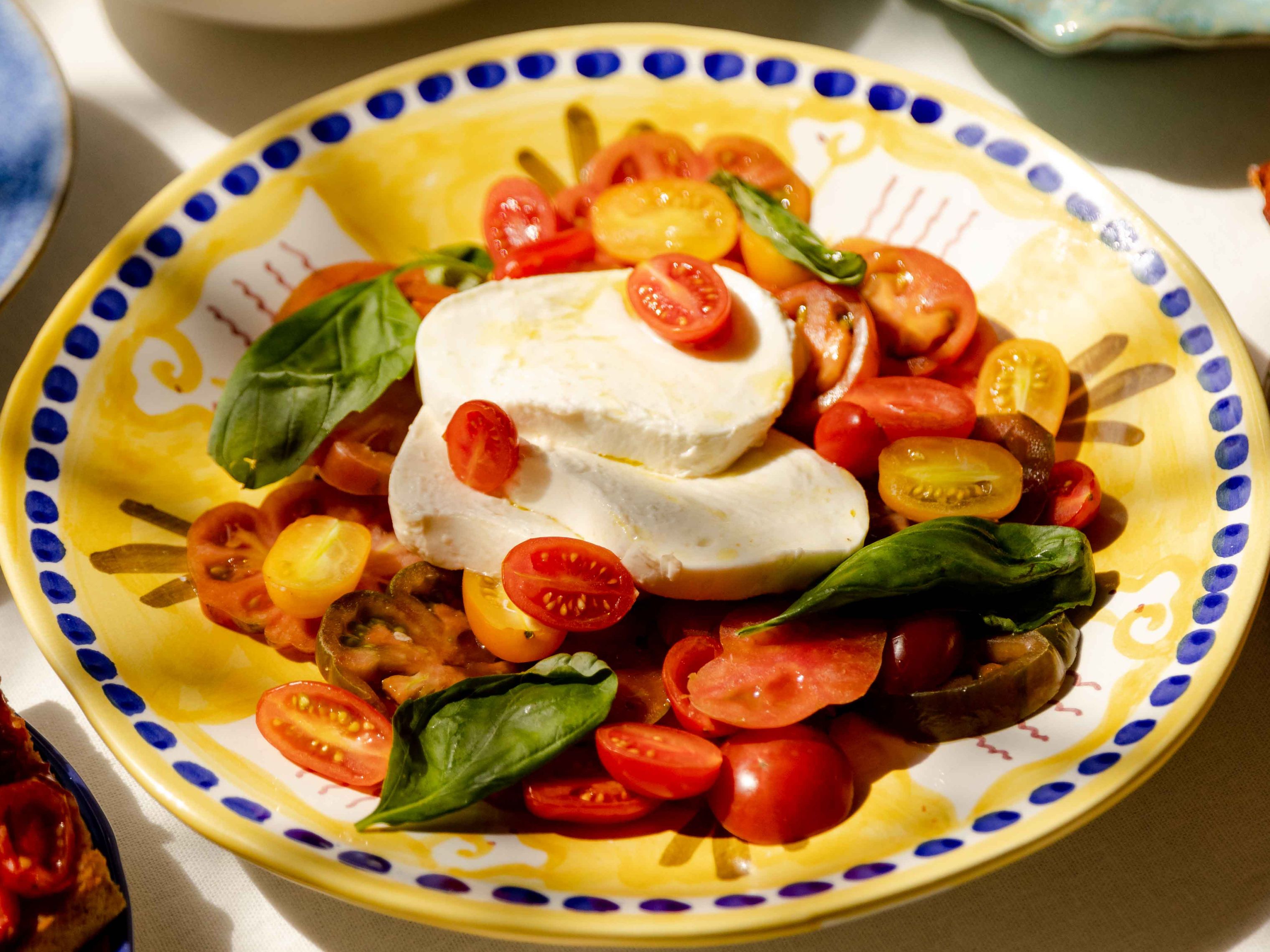 Colourful italian dish