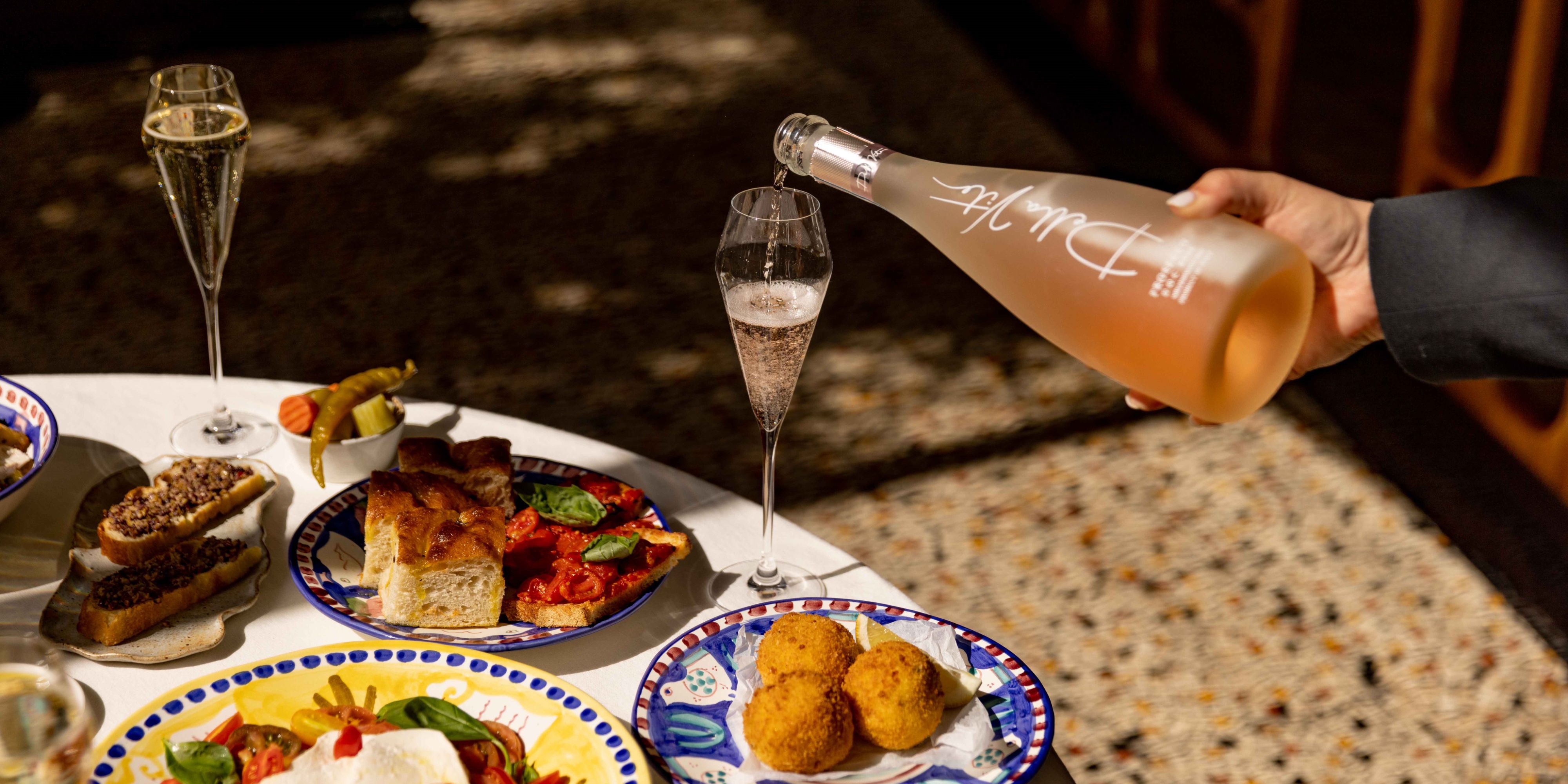 Summer terrace cocktail