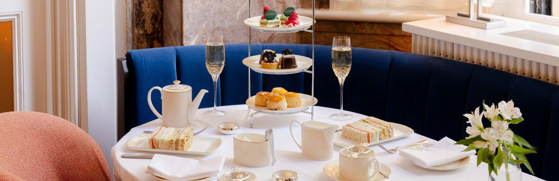 Afternoon Tea at Kimpton Fitzroy London - selection of sweet bites