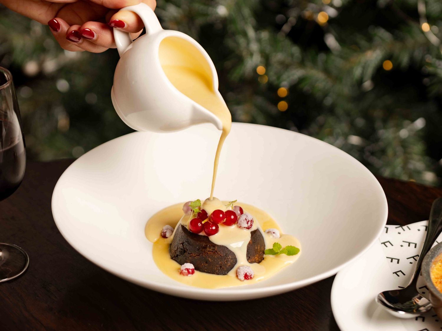 festive dessert