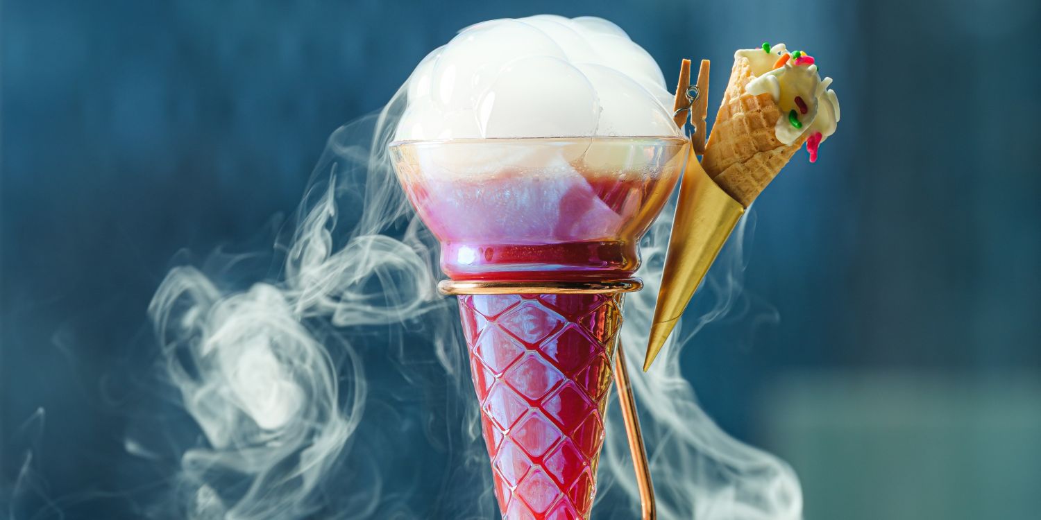 ice cream inspired cocktail