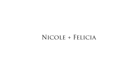 Logo Nicole + Felicia