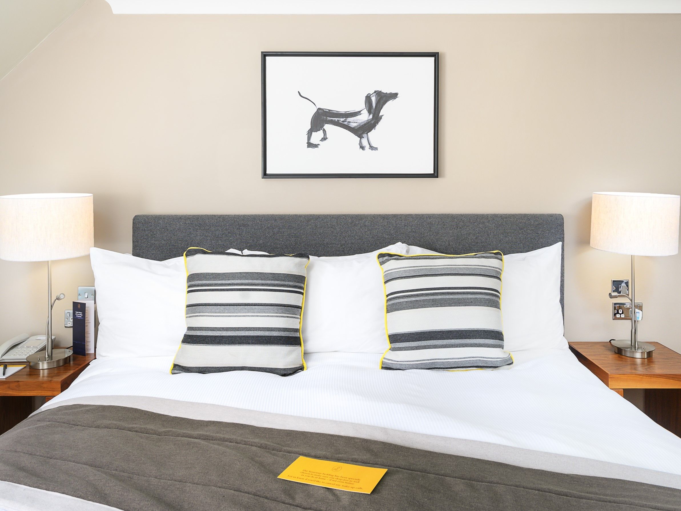 hotel bed