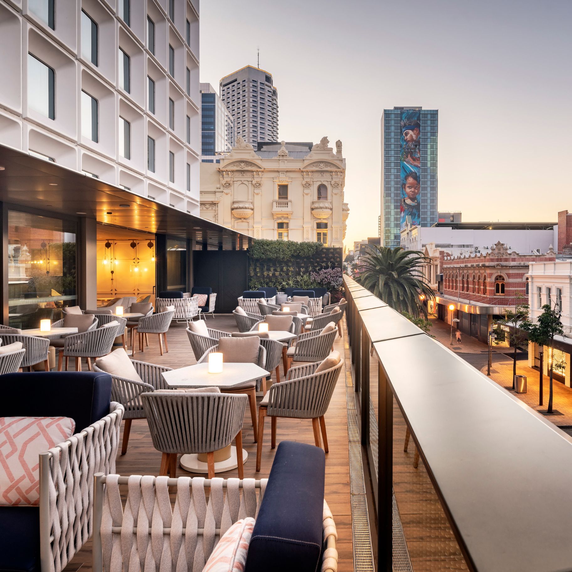 rooftop bar